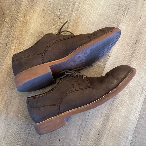TOD'S Men’s Oxford Shoes Lace Up Loafers