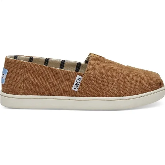 TOMS  YOUTH CLASSICS PUMPKIN SPICE HERITAGE CANVAS