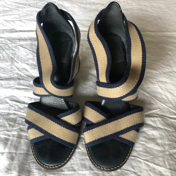 Tory Burch Laurie Criss Cross Elastic