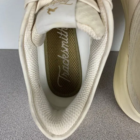 Tracksmith Eliot Runner Ivory Women's size 9 running shoes