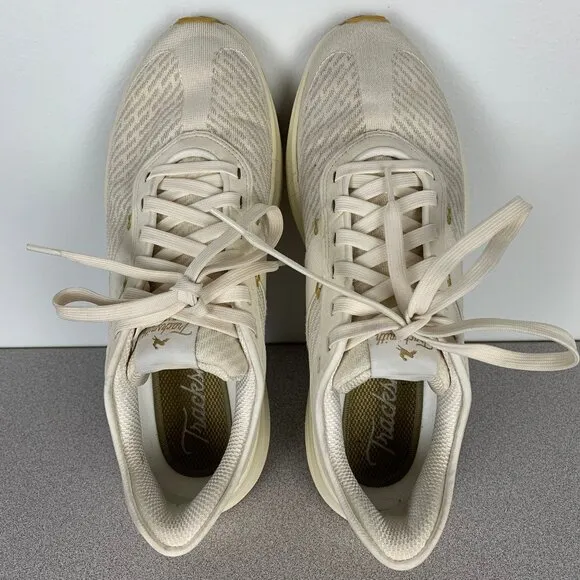 Tracksmith Eliot Runner Ivory Women's size 9 running shoes