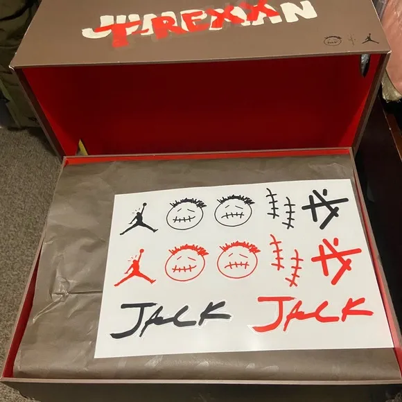 Travis Scott x Jordan Jumpman Jack TR 'Bright Cactus' Size 8.5