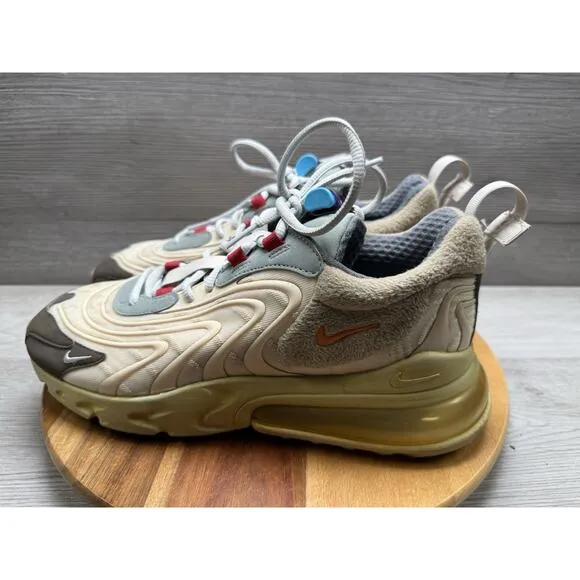 Travis Scott x Nike Air Max 270 React ENG Cactus Trails - Size 9.5 - CT2864 200