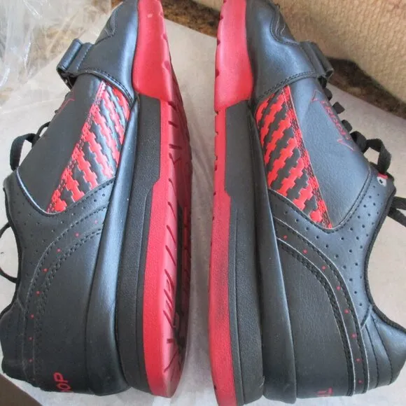 Troop Cobra Men's Sneakers Athletic Shoes Size 13 Black/Red Sneakers Lace Up