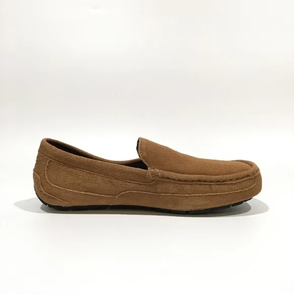 UGG Alder Men’s Driving Moccasins Slip-Ons -Chestnut Suede -US 8 -NEW