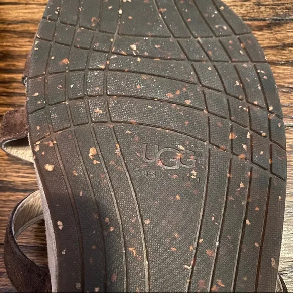 UGG Brown Sandals in Size 10