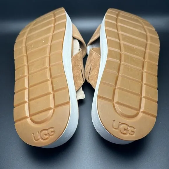 UGG Emily Sandals NWOT in Chestnut , size 9, no box, see pics