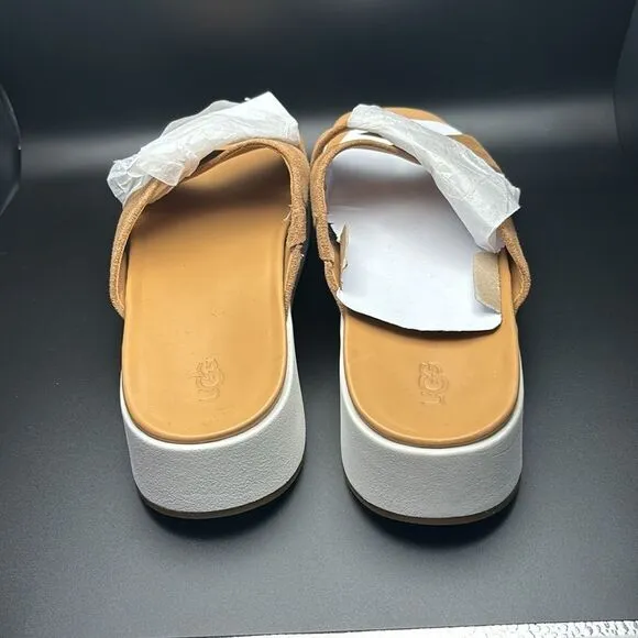 UGG Emily Sandals NWOT in Chestnut , size 9, no box, see pics