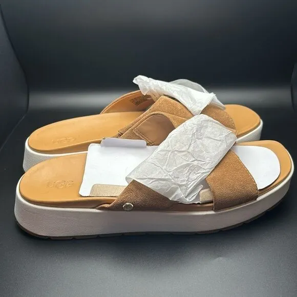 UGG Emily Sandals NWOT in Chestnut , size 9, no box, see pics