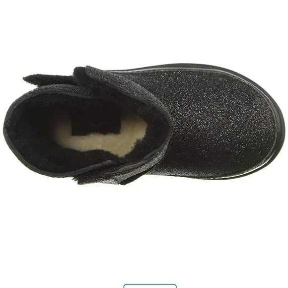 UGG Kids Keelan Glitter (Toddler/Little Kid) Black | Size 6 | NEW!!!🖤🩶