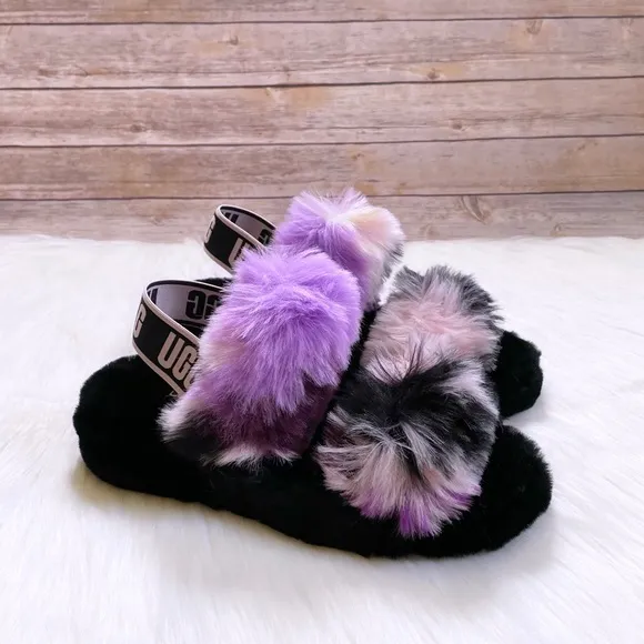 UGG Oh Yeah Tie Dye Slide Slipper Sandals