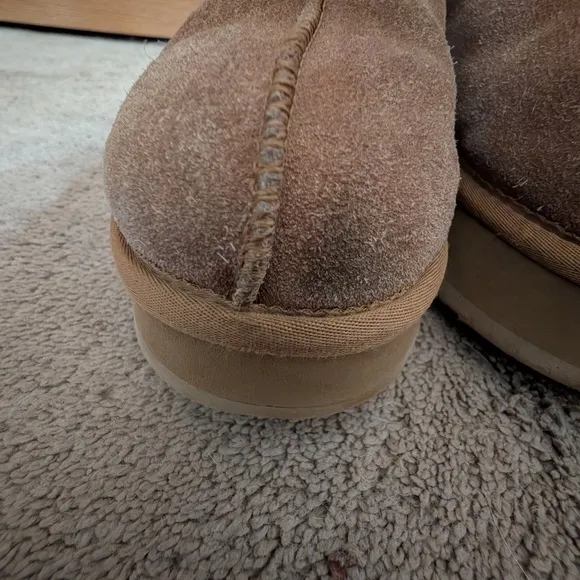 UGG UGG Tazz ll Platform Shoes Sherpa Slipon Slipper Streetwear Suede Lined Brow