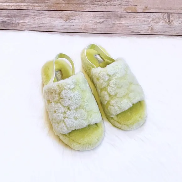 UGG Women’s Fluff Yeah Slide Poppy In Pollen