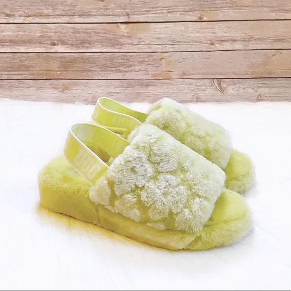 UGG Women’s Fluff Yeah Slide Poppy In Pollen