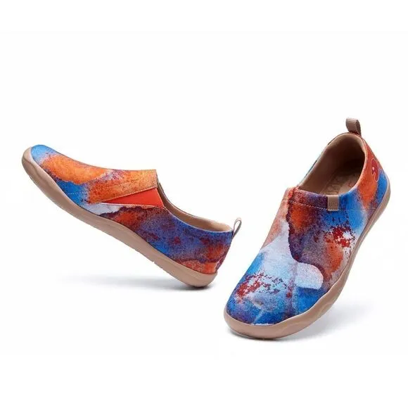 UIN Men's Walking Shoes Slip On Loafers (Reindeer Dream  Toledo I Men)