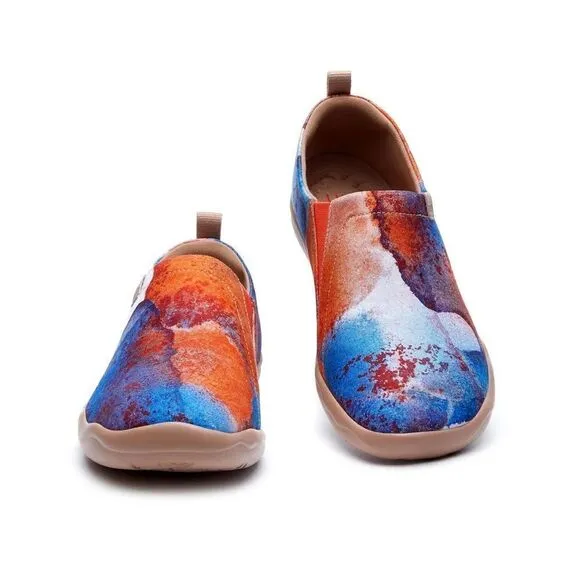 UIN Men's Walking Shoes Slip On Loafers (Reindeer Dream  Toledo I Men)