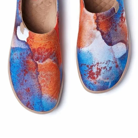 UIN Men's Walking Shoes Slip On Loafers (Reindeer Dream  Toledo I Men)