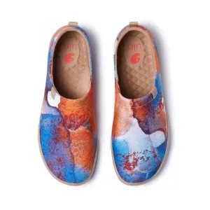 UIN Men's Walking Shoes Slip On Loafers (Reindeer Dream  Toledo I Men)