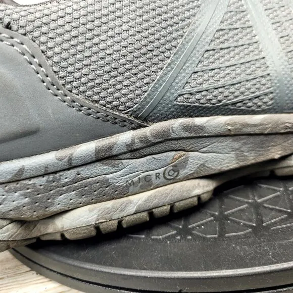 Under Armour Men's Size 14 &quot;Micro G Strikefast&quot; Grey Athletic Shoes