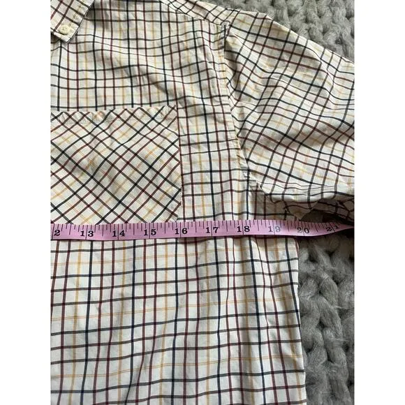United by blue short sleeve button up size small