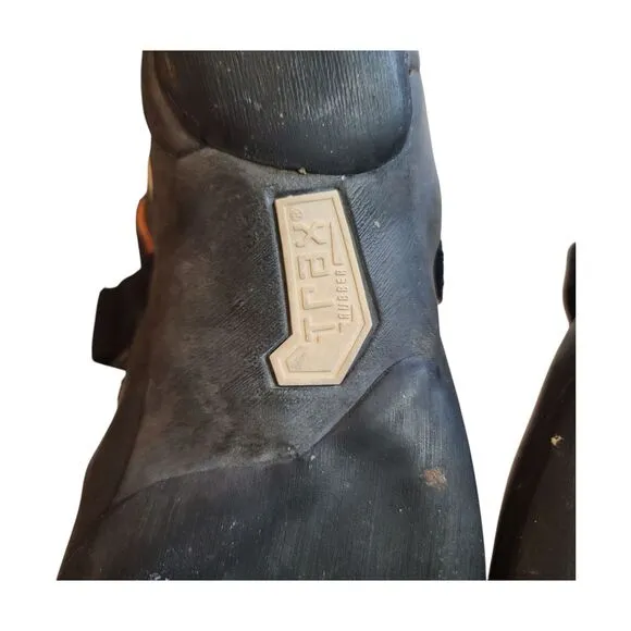 Used First Gen Evolv Shaman Rock Climbing Shoes US 10.5 EUR 44 Orange Black