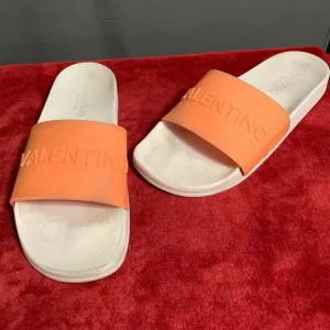 VALENTINO BY MARIO VALENTINOColorblock Platform Slides sz 11