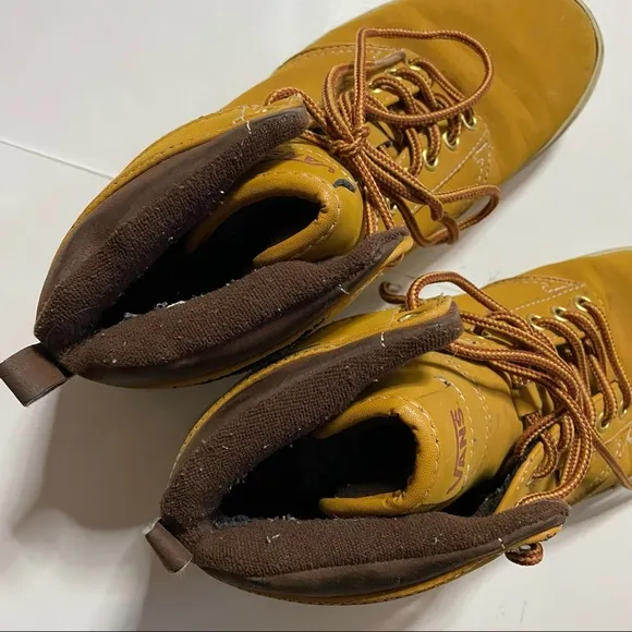 Vans Atwood Hi Brown Synthetic Lace Up Trainers Streetwear Shoes Mens Size 9