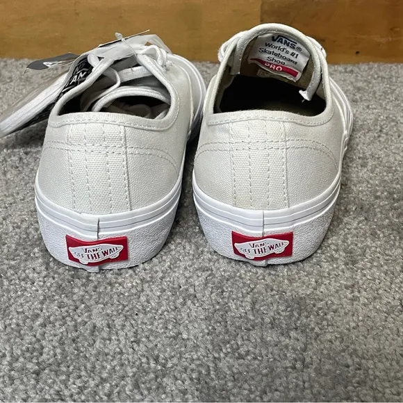 Vans Authentic Skate White low top lace-up shoes ultracush men’s 4.5/womens 6.5