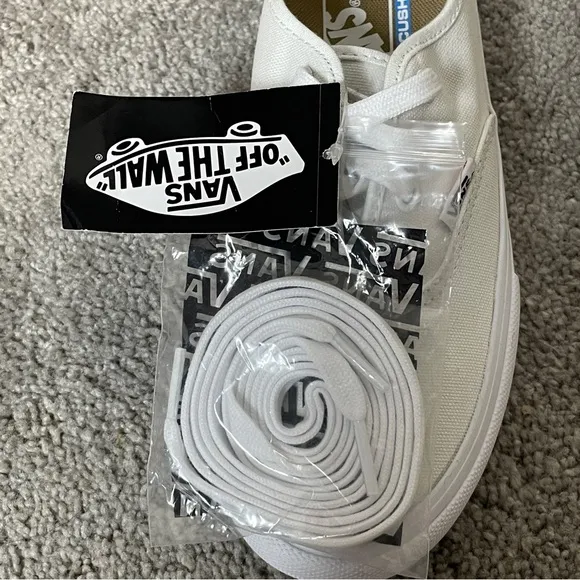 Vans Authentic Skate White low top lace-up shoes ultracush men’s 4.5/womens 6.5