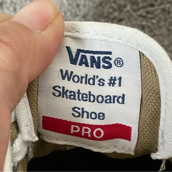 Vans Authentic Skate White low top lace-up shoes ultracush men’s 4.5/womens 6.5