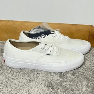 Vans Authentic Skate White low top lace-up shoes ultracush men’s 4.5/womens 6.5