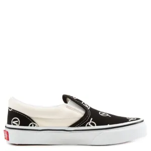 Vans black  and White logo  Slip-On Shoes