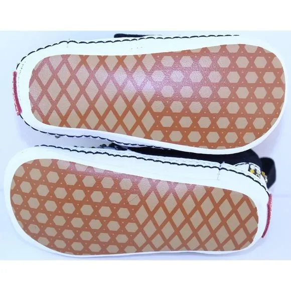 VANS Checkerboard Slip-On Black Rhinestone Sneaker