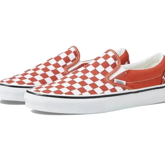Vans Classic Slip-On Color Theory Checkerboard Bossa Nova Shoes