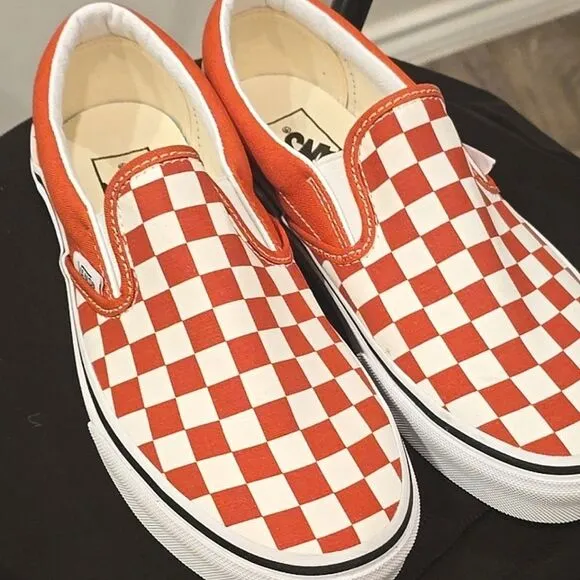 Vans Classic Slip-On Color Theory Checkerboard Bossa Nova Shoes
