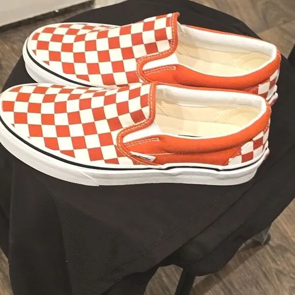 Vans Classic Slip-On Color Theory Checkerboard Bossa Nova Shoes