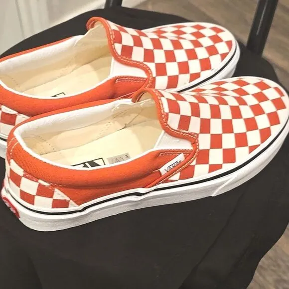 Vans Classic Slip-On Color Theory Checkerboard Bossa Nova Shoes