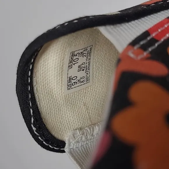 Vans Classic Slip On Floral Pattern Shoes