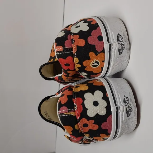 Vans Classic Slip On Floral Pattern Shoes