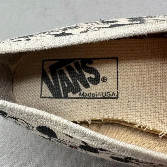 VANS Disney Authentic Womens Size 6.5 Shoes VINTAGE Mickey Mouse USA 1995