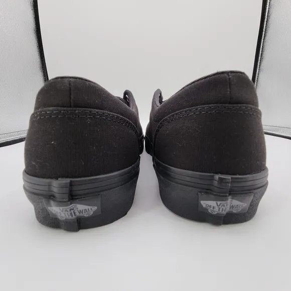 Vans Doheny Sneakers Womens Sz 11 Canvas Black/Black Streetwear Shoes New w/ Box
