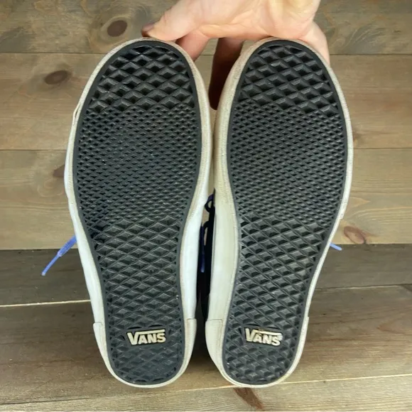 vans holder mens size 9 shoes black Y2k vintage athletic skate sneakers