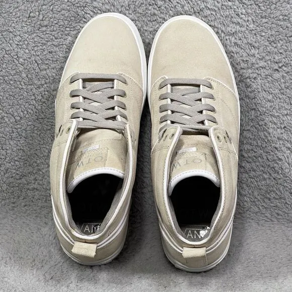 Vans OTW Collection Alomar Mens Size 13 High Top Sneakers Shoes Beige Suede