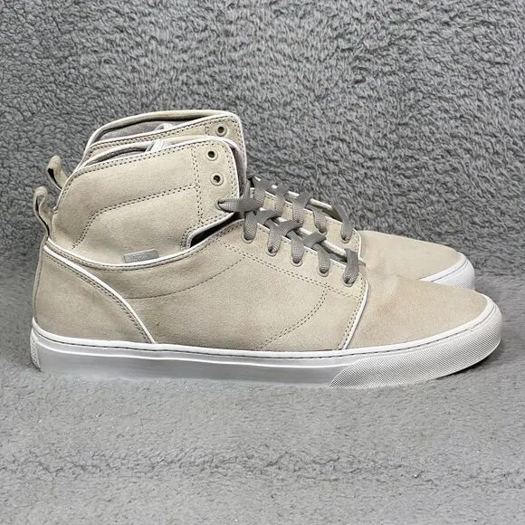 Vans OTW Collection Alomar Mens Size 13 High Top Sneakers Shoes Beige Suede