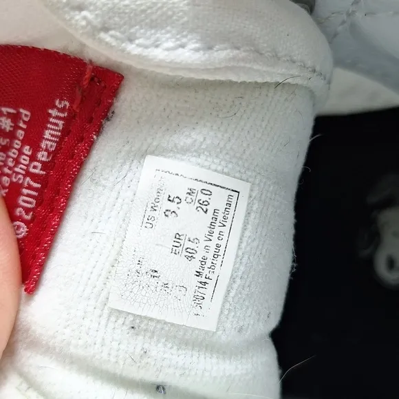 Vans Peanuts High Top Sneakers Shoes White
