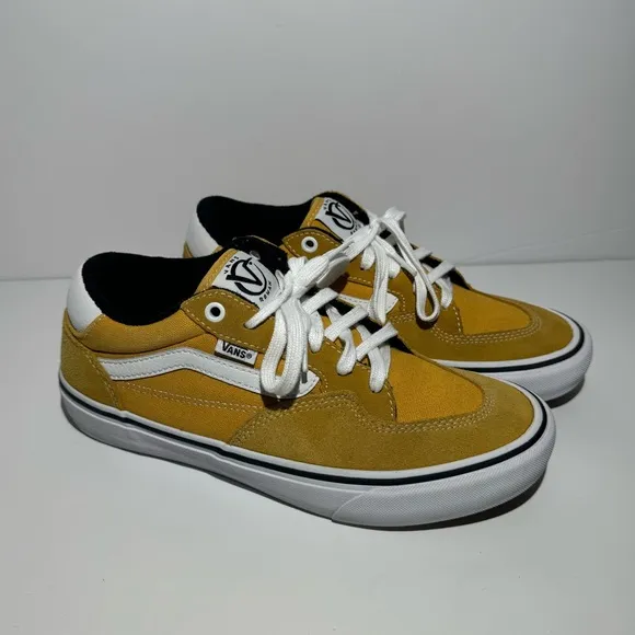 Vans Rowan Zorilla Pro Skate Shoes Golden Glow Mens Size 8.5 Casual Streetwear