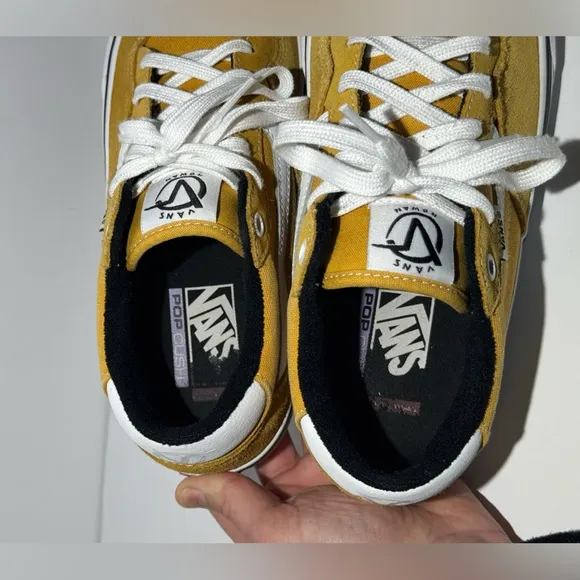 Vans Rowan Zorilla Pro Skate Shoes Golden Glow Mens Size 8.5 Casual Streetwear