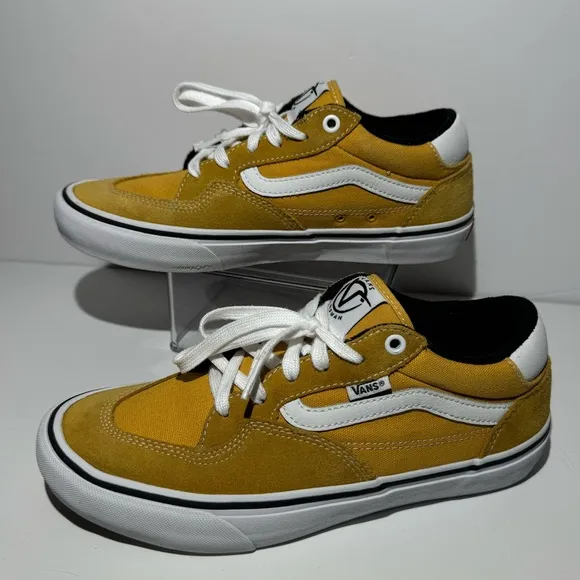 Vans Rowan Zorilla Pro Skate Shoes Golden Glow Mens Size 8.5 Casual Streetwear