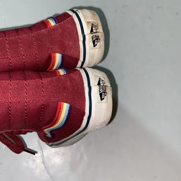 Vans SK8-HI 138 Decon SF Rad Rainbow 500714 Women’s Shoes Size 5.5