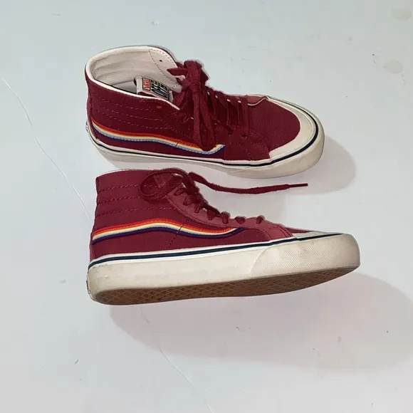 Vans SK8-HI 138 Decon SF Rad Rainbow 500714 Women’s Shoes Size 5.5